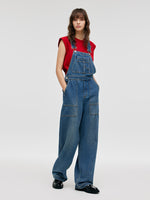 Denim Straight Full-Length Women Overalls GOELIA
