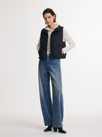 [Preview] Two-Way Zipper Goose Down Vest GOELIA