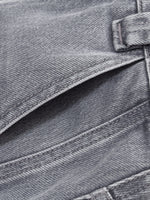 [Preview] Lyocell Cotton Blend Denim Women Column Skirt GOELIA
