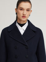100% Wool Double-Faced Women Coat GOELIA