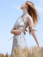 90 Square Printed 14 Momme Mulberry Silk Scarf GOELIA