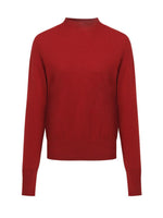 Pure Wool Mock Neck Women Sweater GOELIA