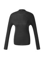 Cashmere Mulberry Silk Tencel Blend Women Knit Top GOELIA