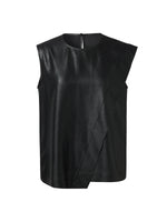 16MM Xiang Yun Silk Women Asymmetric Tank Top GOELIA