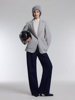 [Preview] Yak Silk Wool Blend Double-Faced Women Blazer GOELIA