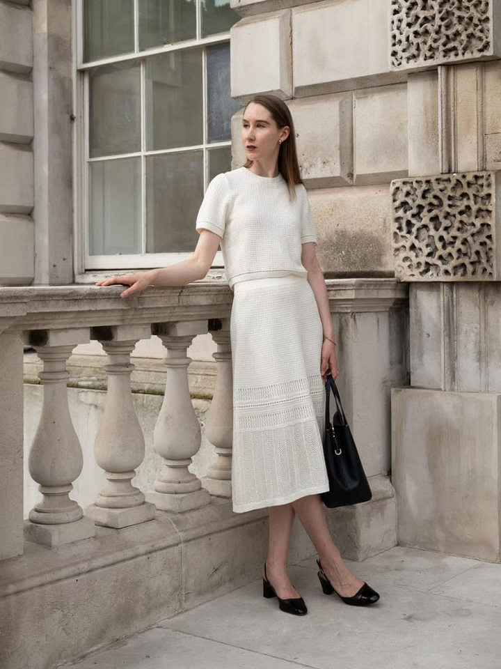 what is an a line skirt or dress Women A-line Midi Skirt Free Sewing Pattern main image 0