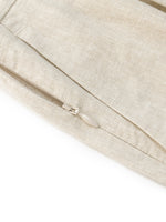 100% Linen Blouse And Pants Two-Piece Set GOELIA