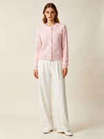 Frayed Edge Women Knit Cardigan GOELIA