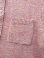 Alpaca Wool Blend Women Cardigan GOELIA