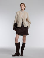 [Preview] Eco-friendly Faux Fur Textured Women Coat GOELIA