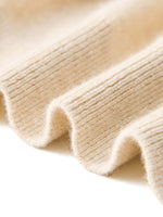 [Preview] Cashmere Shimmer Pearl Buttons Women Cardigan GOELIA