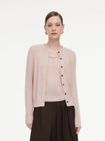 Wool Blend Cardigan And Tank Top Two-Piece Set GOELIA