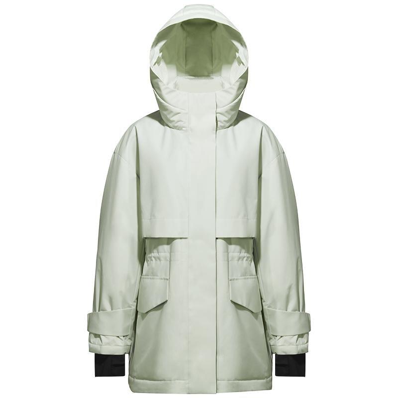 Hooded Casual Goose Down Jacket GOELIA