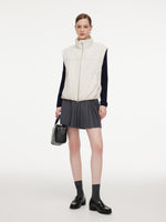 [Preview] Stand Collar Padded Women Zip-Up Vest GOELIA