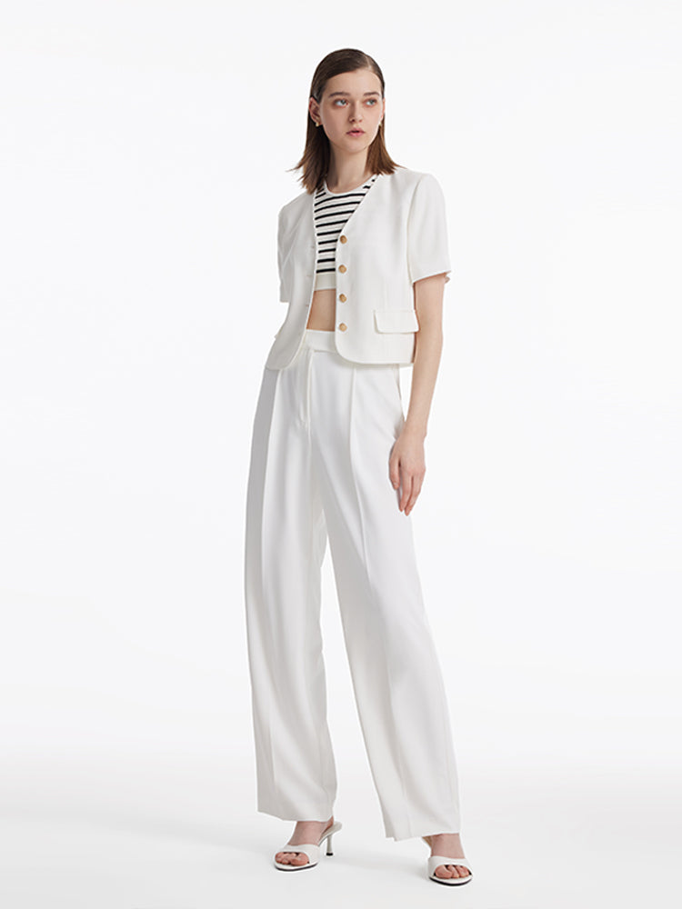 Striped Women Crop Tank Top GOELIA