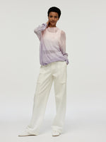 GOELIA X CHRISTINE PHUNG Knitted Hoodie And Tank Top Two-Piece Set GOELIA