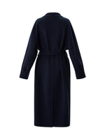 [Preview] 100% Wool Double-Faced Women Wrap Overcoat GOELIA