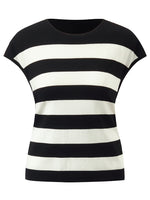 Tencel Striped Knitted Women Tank Top GOELIA