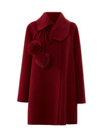 [Preview] Double-Faced Tencel Wool Blend Women Coat GOELIA