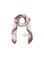 100% Mulberry Silk Paisley Print Women Scarf GOELIA