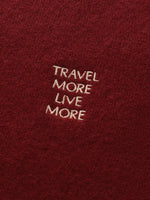 100% Wool Letter Embroidered Women Cardigan GOELIA