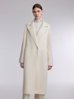 [Preview] Cashmere Wool Blend Double-Faced Women Overcoat GOELIA
