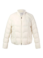 [Preview] Knit Collar Cropped Goose Down Jacket GOELIA