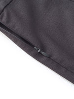Tailored Straight-Leg Women Pants With Detachable Wrap Skirt GOELIA