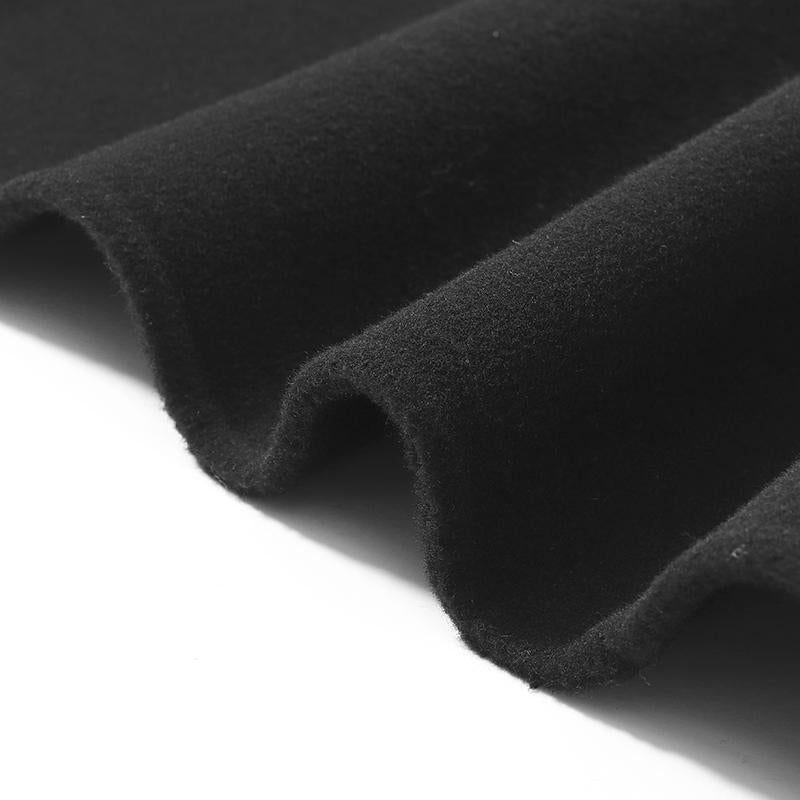 Mid-Length Woolen And Silk-Blend Coat GOELIA