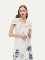 Crochet Triangle Women Knit Shawl GOELIA