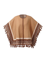 Loose Fringe Women Poncho Sweater GOELIA