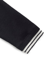 100% Wool Faux Two-Piece Women Knit Top GOELIA