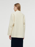 100% Wool New Chinese-Style Women Coat GOELIA