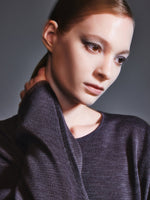 Loose Fit H-Line Round Neck Unisex Sweater GOELIA