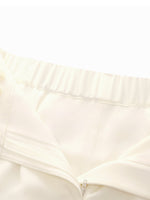Four-Way Stretch Relaxed Ankle Length Women Pants GOELIA