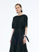 18MM Xiang Yun Silk Patchwork Women Top GOELIA