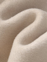 [Preview] Cashmere Wool Blend Women Hooded Wrap Coat GOELIA