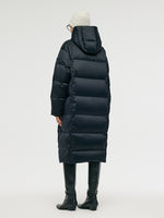 Unisex Hooded Long Goose Down Coat GOELIA