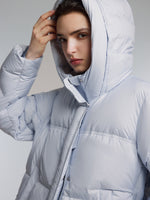 [Preview] Cocoon Hooded Goose Down Jacket GOELIA