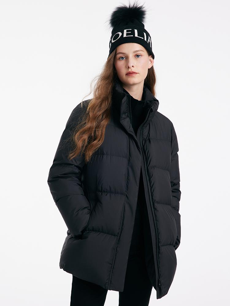 Triple Protection Fabric Goose Down Garment With Scarf GOELIA
