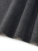 100% Wool Windproof Convertible Collar Women Wrap Overcoat GOELIA
