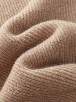 100% Wool Stitch Trim Women Sweater GOELIA
