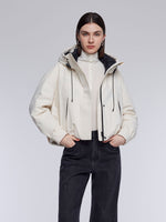 [Preview] Relaxed Cocoon Fit Hooded Goose Down Jacket GOELIA