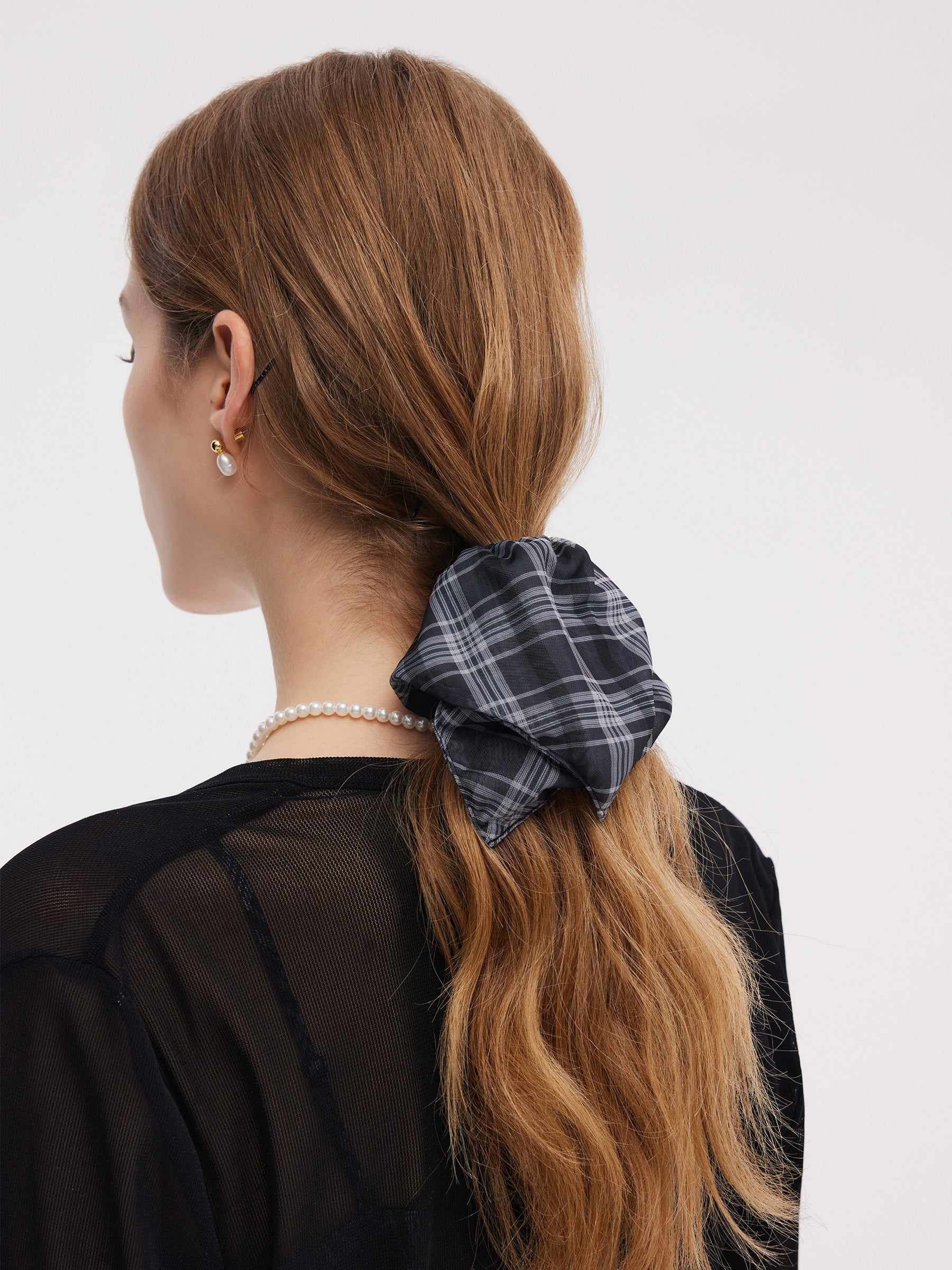 Plaid Adjustable Straps Slip Midi Dress And Cardigan Two-Piece Set GOELIA