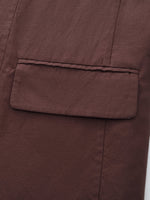 Linen Blend Women 3/4 Sleeve Blazer GOELIA