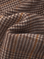 Cashmere Wool Blend Plaid Double-Faced Women Wrap Overcoat GOELIA