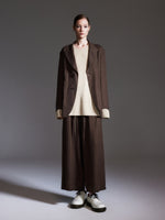 100% Linen Loose Fit X-Line Unisex Blazer GOELIA