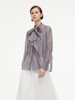 [Preview] Front Knot Women Shirt With Knit Camisole GOELIA