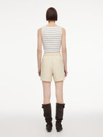 Cotton Blend A-Line Women Shorts GOELIA