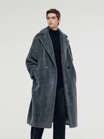Wool Unisex Teddy Overcoat GOELIA